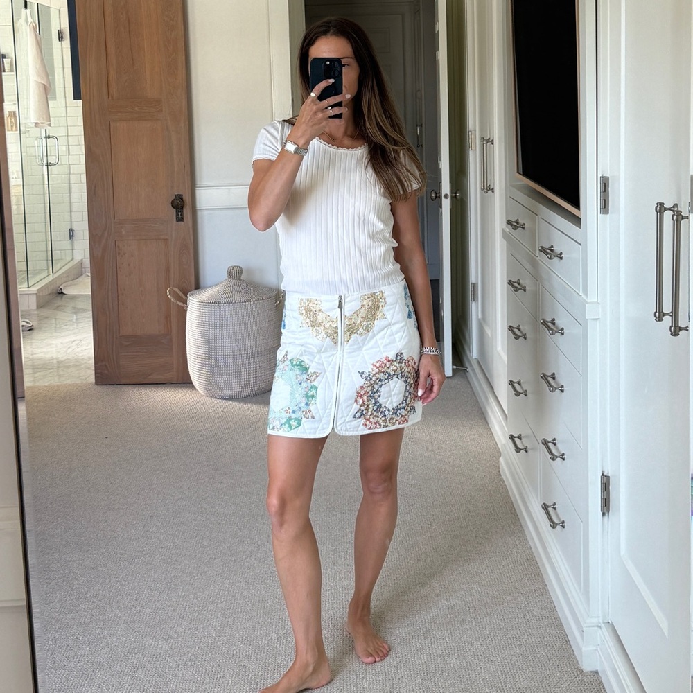 Sézane x Sea New York Fox Skirt